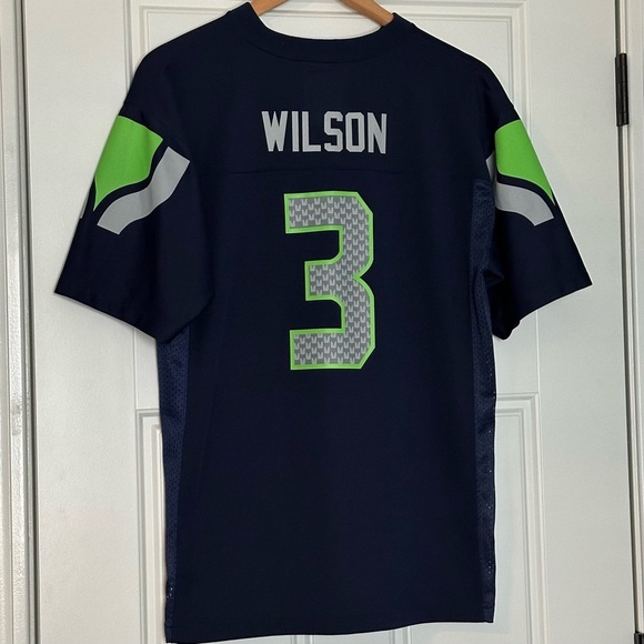 Seahawks RUSSELL WILSON NFL Apparel Jersey YOUTH KIDS BOYS XL 18-20 - Picture 4 of 4